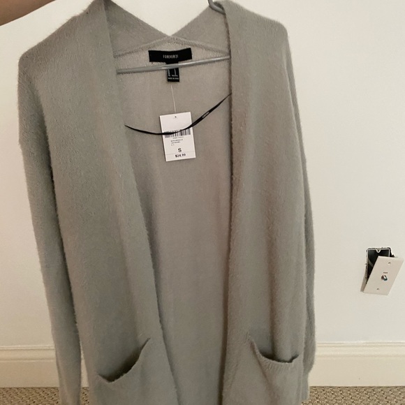 Forever 21 Sweaters - Heather gray cardigan